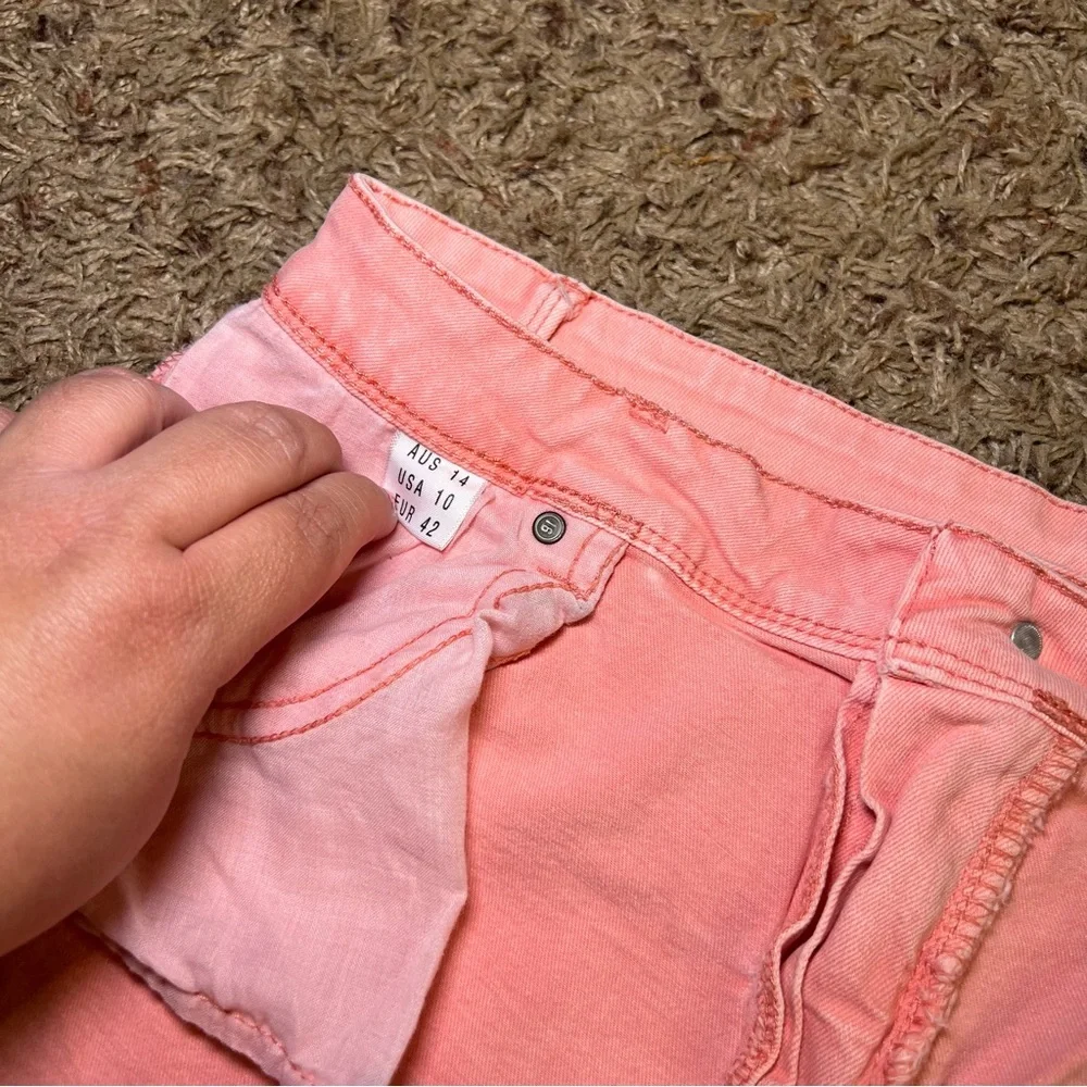 Cotton On Pink Denim Shorts | Classic Mid Rise | Size 10